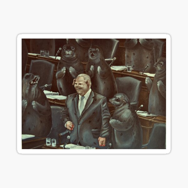 Item preview, The Orwellian Legislative Assembly designed and sold by RachelSVParry.