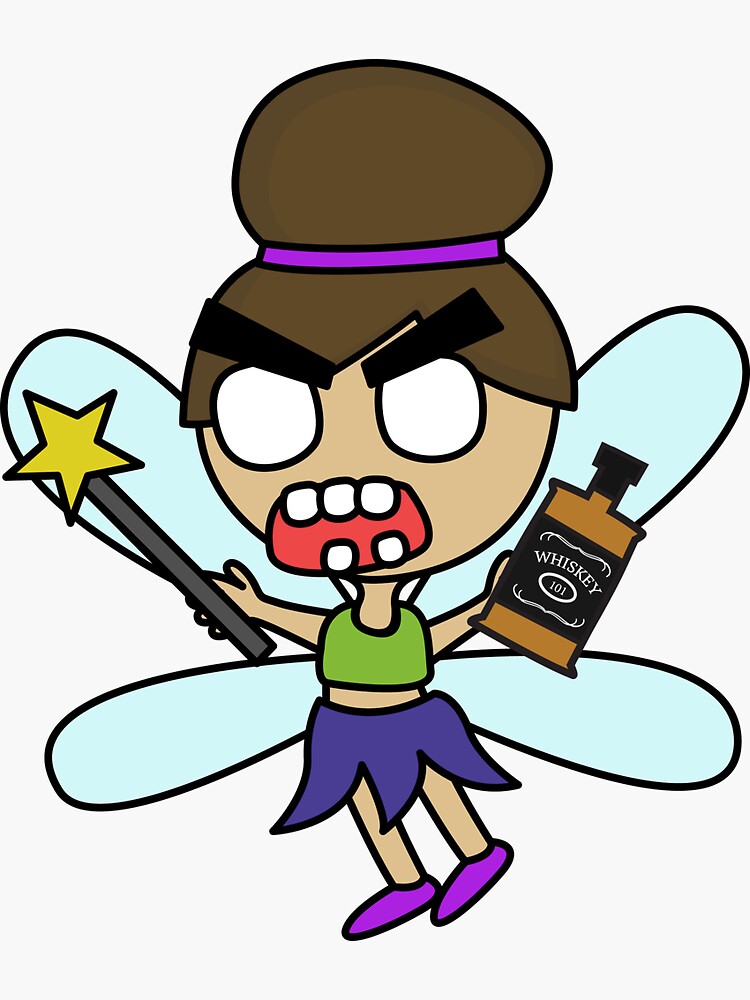 angry zombie whiskey fairy by shortstack