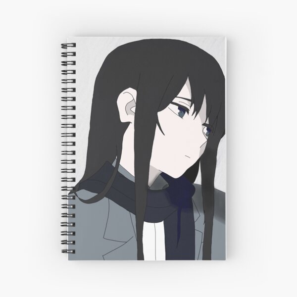 Sadness Spiral Notebook by Harukuradesu0