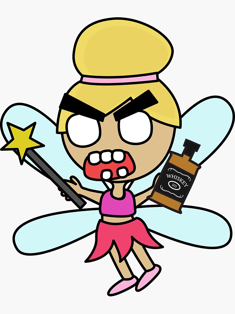 angry zombie whiskey fairy by shortstack