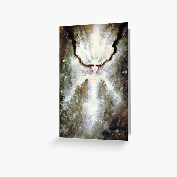 Paintwater Sprite Greeting Card