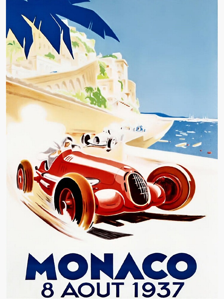 Grand Prix Monaco 1937 Jahrgang von historicalstuff