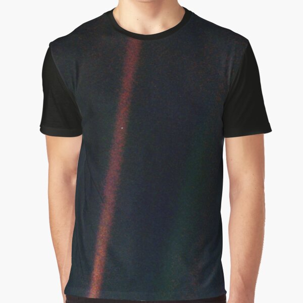 Pale Blue Dot Graphic T-Shirt