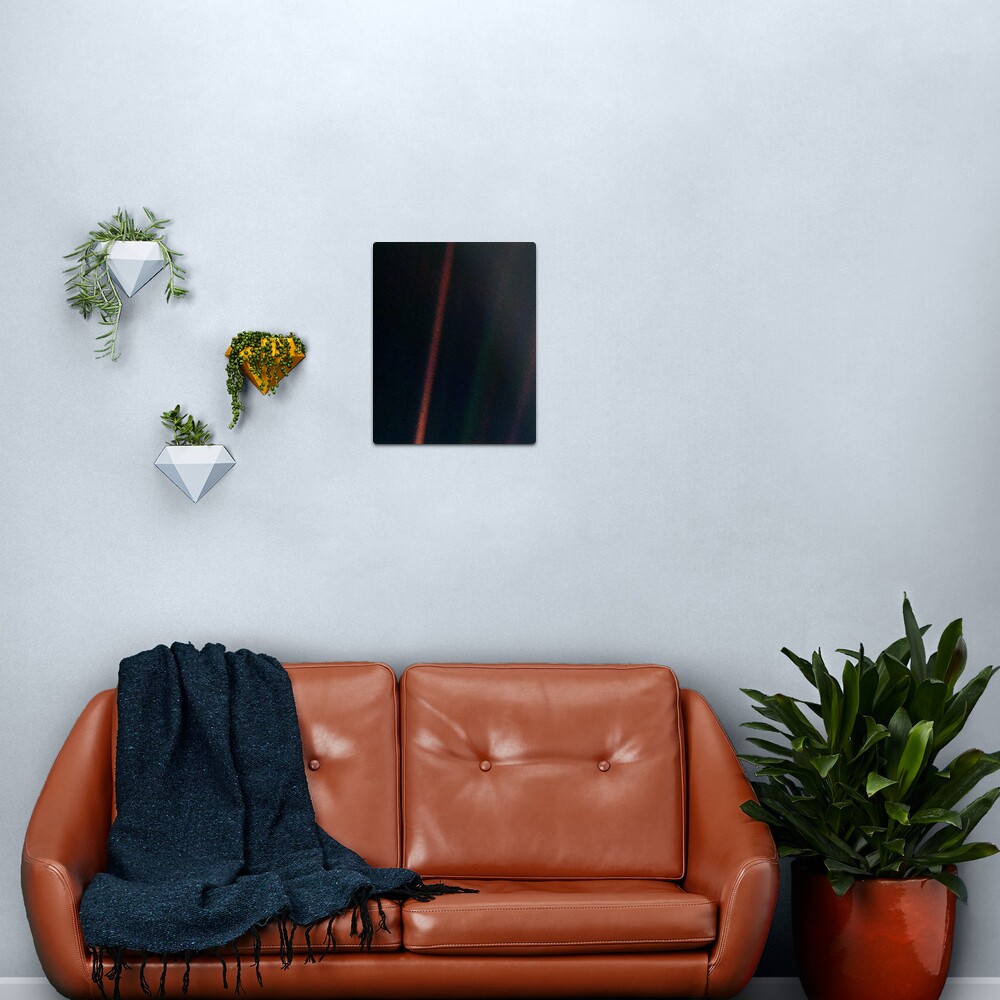 Pale Blue Dot Metal Print