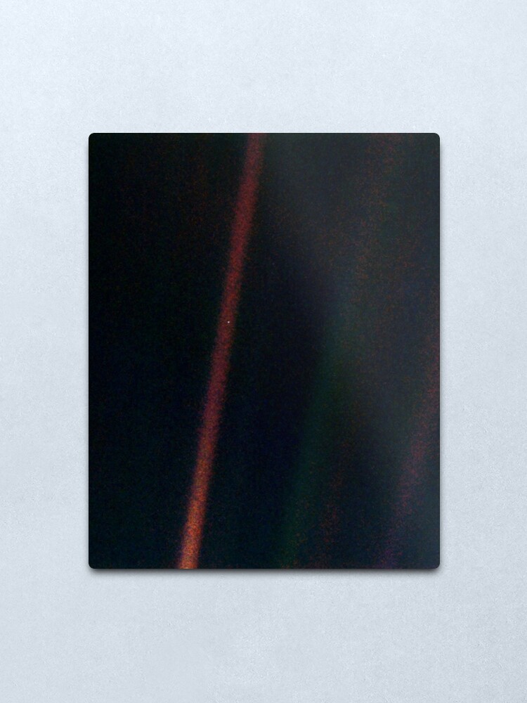 Alternate view of Pale Blue Dot Metal Print
