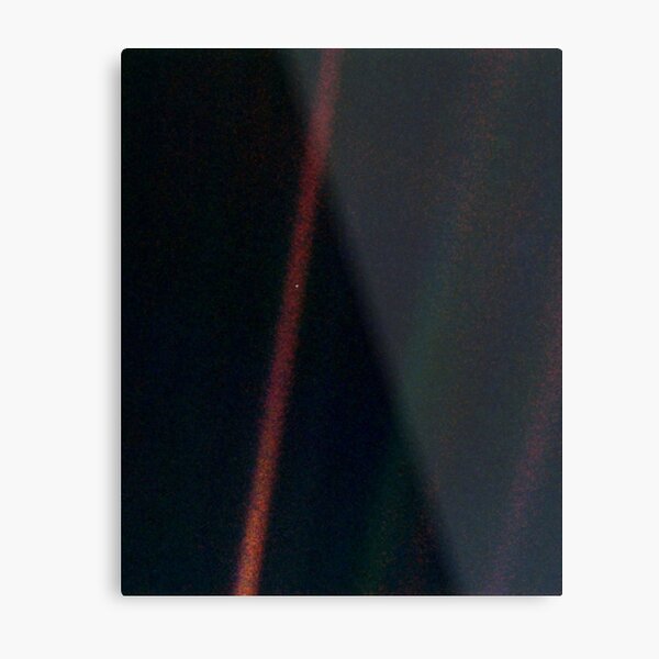 Pale Blue Dot Metal Print