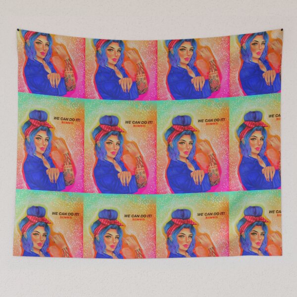 Artikelvorschau, New Age "Rosie the Riveter" können wir! entworfen und verkauft von Lexis Ruby Romaine.
