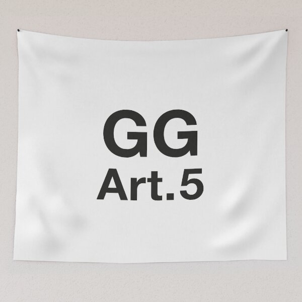 Item preview, GG Art. 5 designed and sold by Hell-Prints.