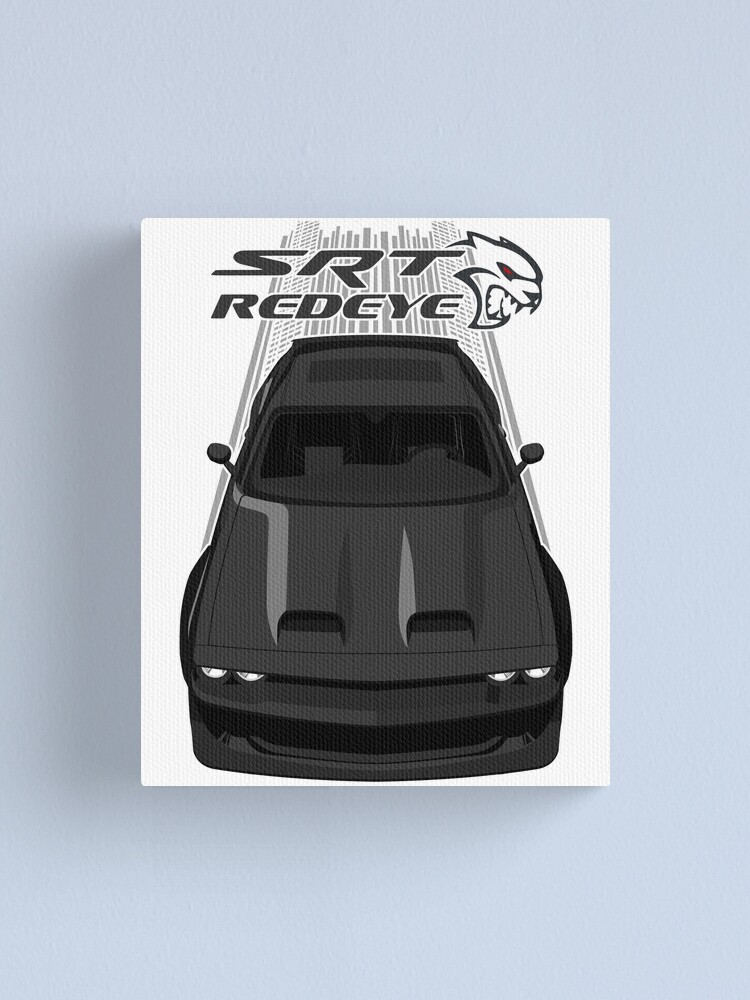 Alternate view of Challenger Hellcat Redeye - Black Canvas Print