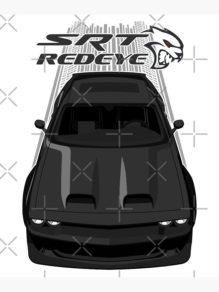 Challenger Hellcat Redeye - Black by V8social