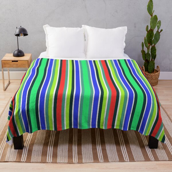 Item preview, Vivid Neon Vertical Stripes 2 designed and sold by J-CCreations.
