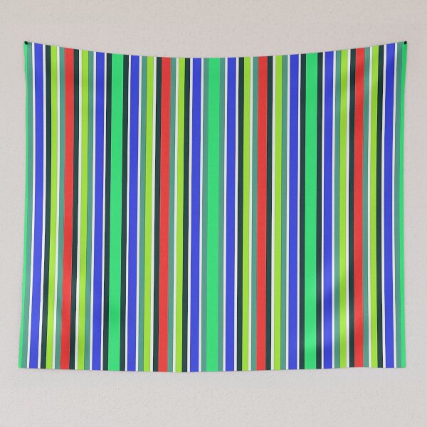Item preview, Vivid Neon Vertical Stripes 2 designed and sold by J-CCreations.