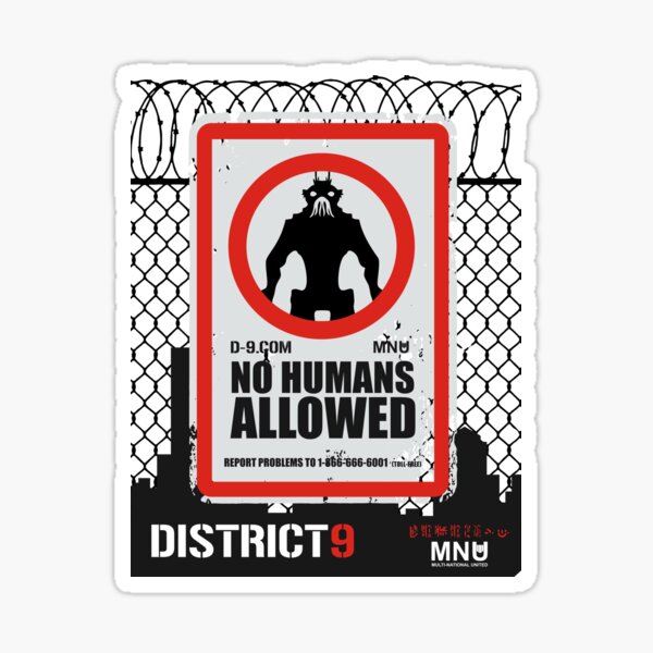 Item preview, No Humans Allowed designed and sold by thesircurly.