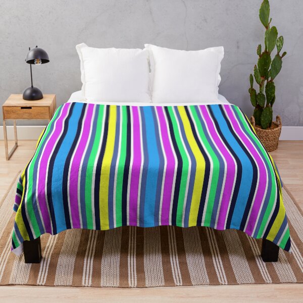 Item preview, Vivid Neon Vertical Stripes 1 designed and sold by J-CCreations.