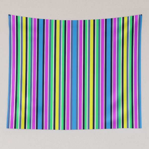 Item preview, Vivid Neon Vertical Stripes 1 designed and sold by J-CCreations.