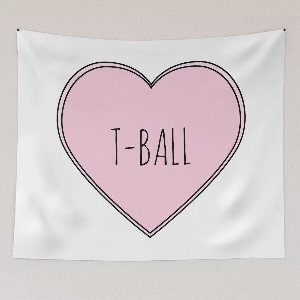 Item preview, T-Ball Heart designed and sold by teesaurus.
