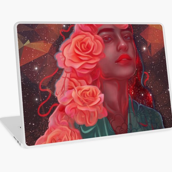 Flower spell Laptop Skin