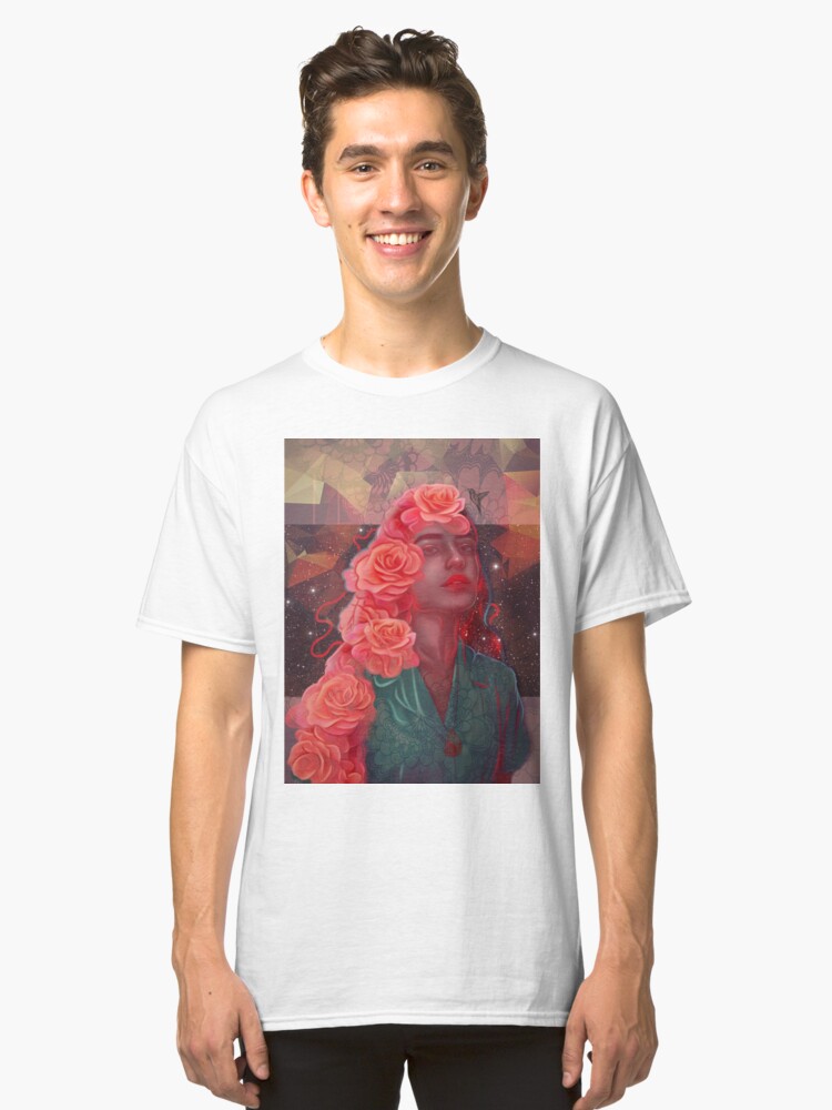 Alternate view of Flower spell Classic T-Shirt