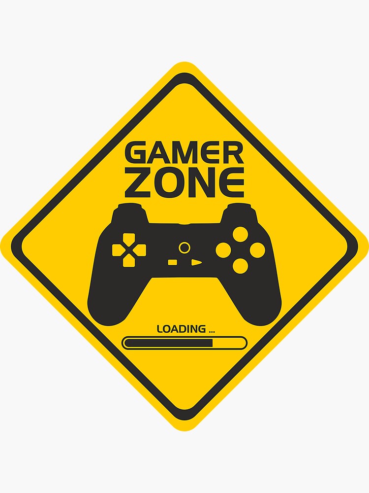 gamer zone logo Sticker by Yuna26