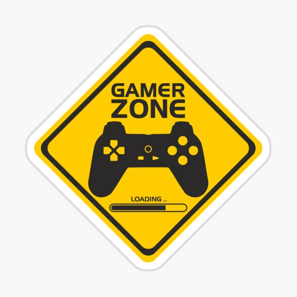 gamer zone logo Sticker by Yuna26