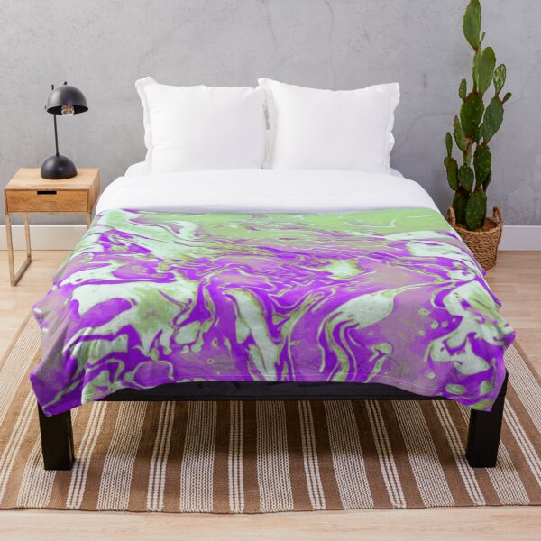 Item preview, Lavender Mint Water - green lavender swirls designed and sold by JaycraveDesigns.