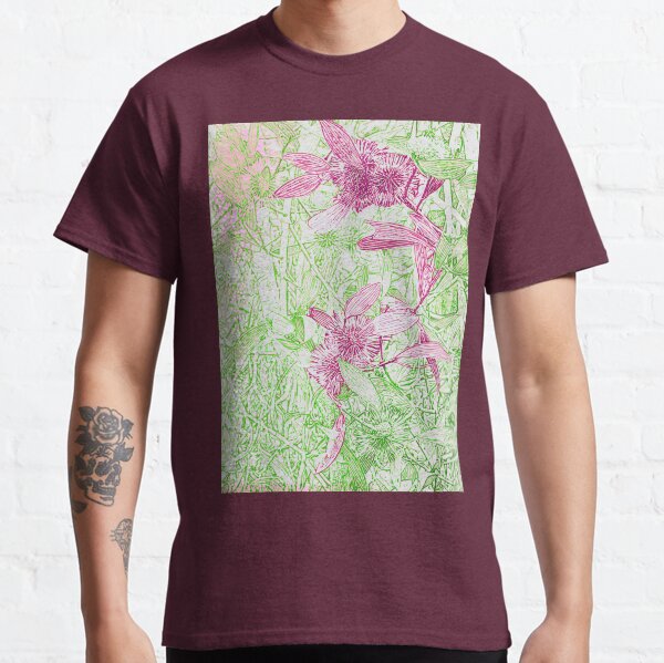 Hakea, Pink and Green Classic T-Shirt