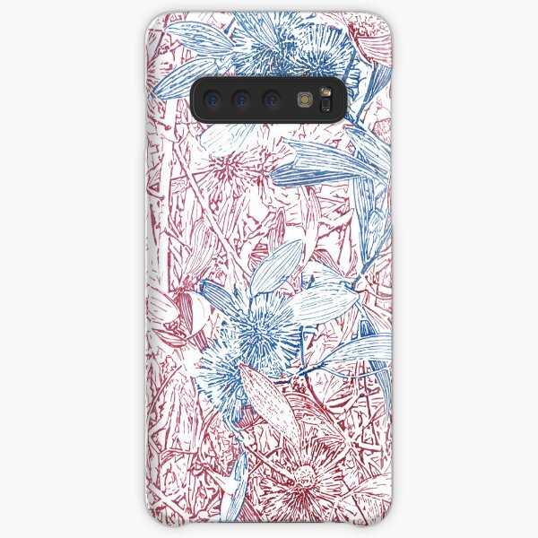 Hakea, Red and Blue Samsung Galaxy Snap Case