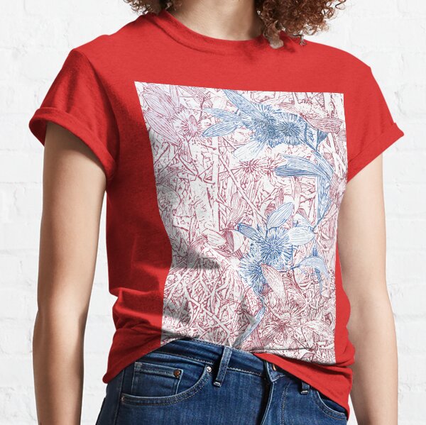 Hakea, Red and Blue Classic T-Shirt