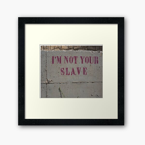 Item preview, Washing Up...I'm not your slave! designed and sold by sloganwriter12.