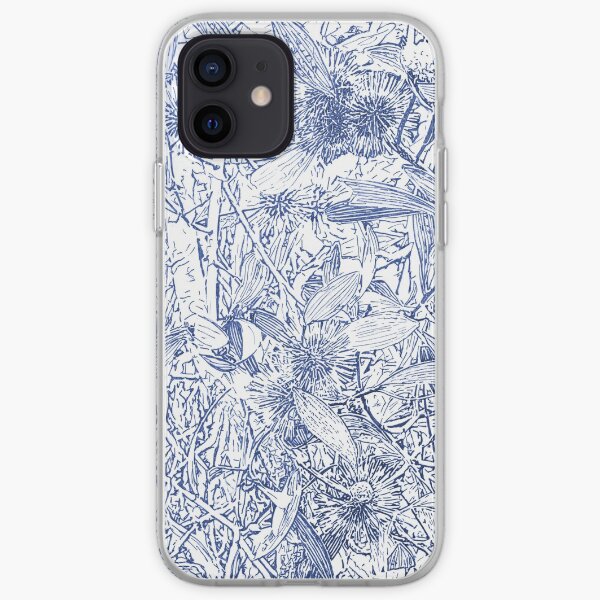 Hakea, Blue iPhone Soft Case