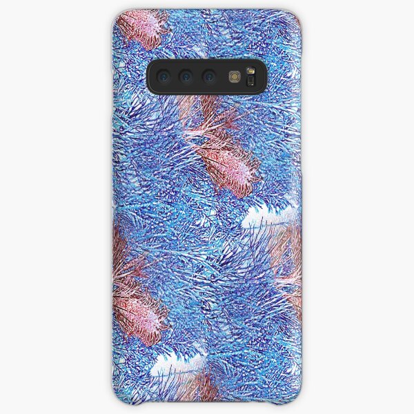 Red and Blue Grevillea Samsung Galaxy Snap Case