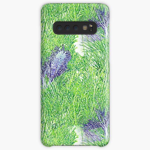 Green and Blue Grevillea Samsung Galaxy Snap Case