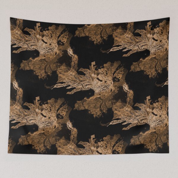 Item preview, Carrickalinga Waves Gold designed and sold by TripodDogShop.