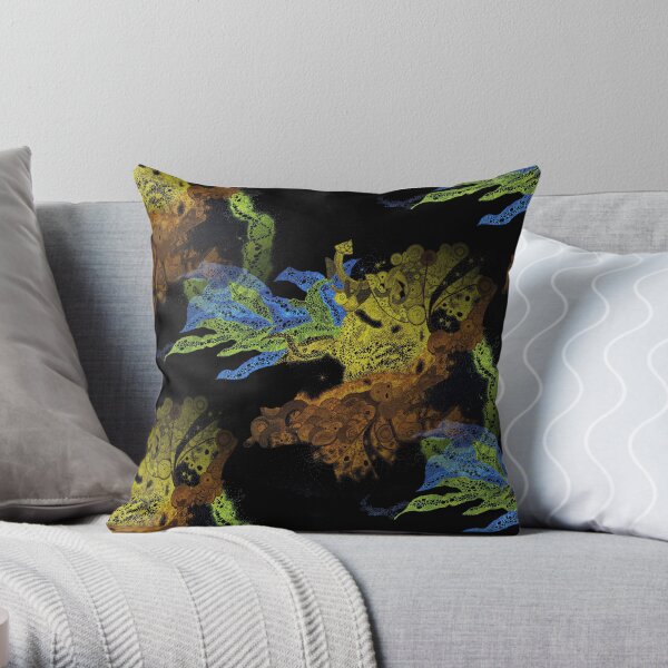 Carrickalinga Waves Invert Throw Pillow