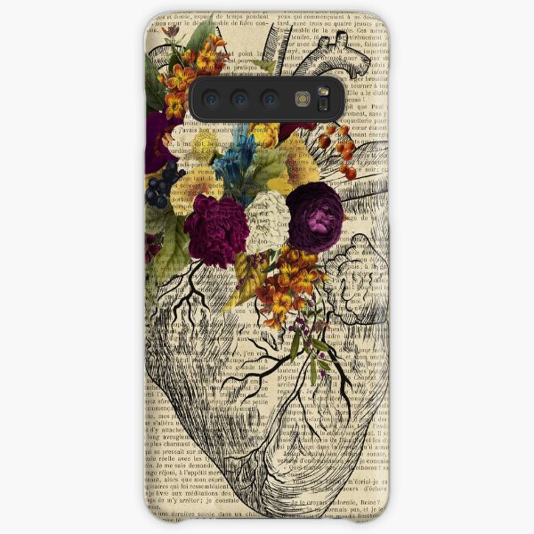 clinic floral heart Samsung Galaxy Snap Case