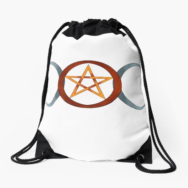 Item preview, Twin Moon Pentagram designed and sold by EndlessCycleArt.