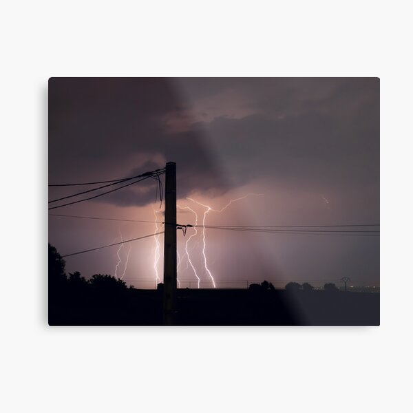 Lightnings II Metal Print