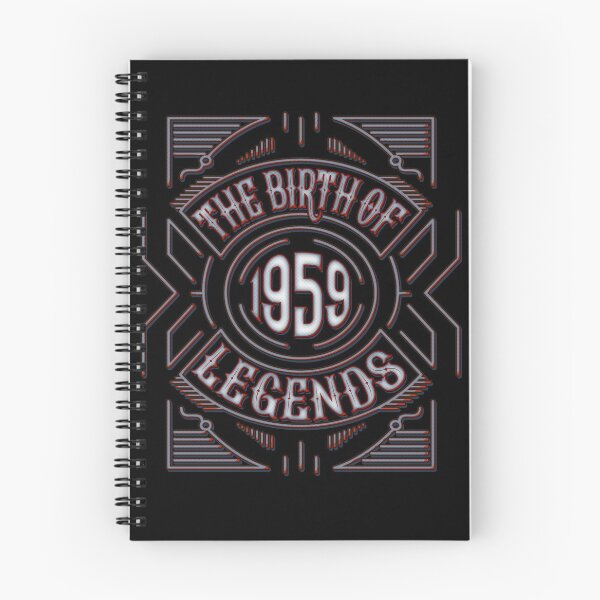 Item preview,   Vintage 1959 - Legends 60th Birthday T-Shirt designed and sold by Dubbra.