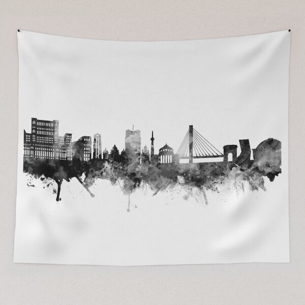 Item preview, Bucharest Romania Skyline designed and sold by ArtPrints.