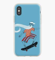 Der alte Skater, für immer Skate ukiyo e-Stil iPhone-Hülle & Cover