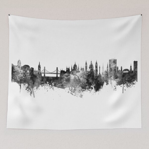 Item preview, Budapest Hungary Skyline designed and sold by ArtPrints.