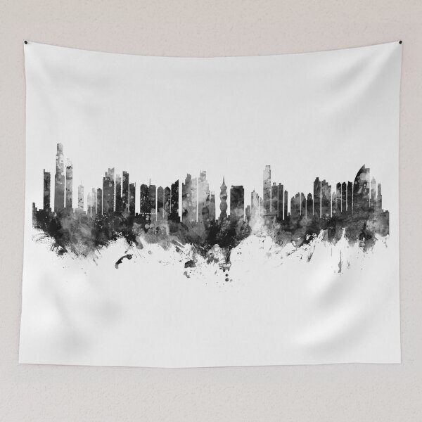 Artikelvorschau, Panama City Skyline entworfen und verkauft von ArtPrints.