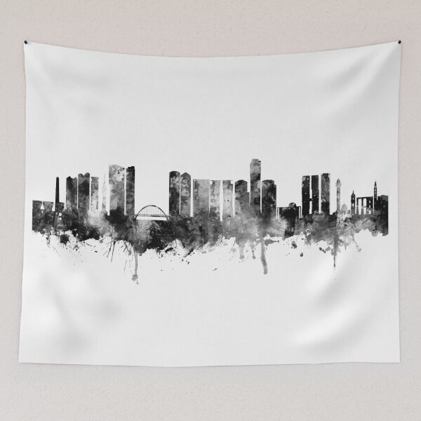 Item preview, Tel Aviv Israel Skyline designed and sold by ArtPrints.