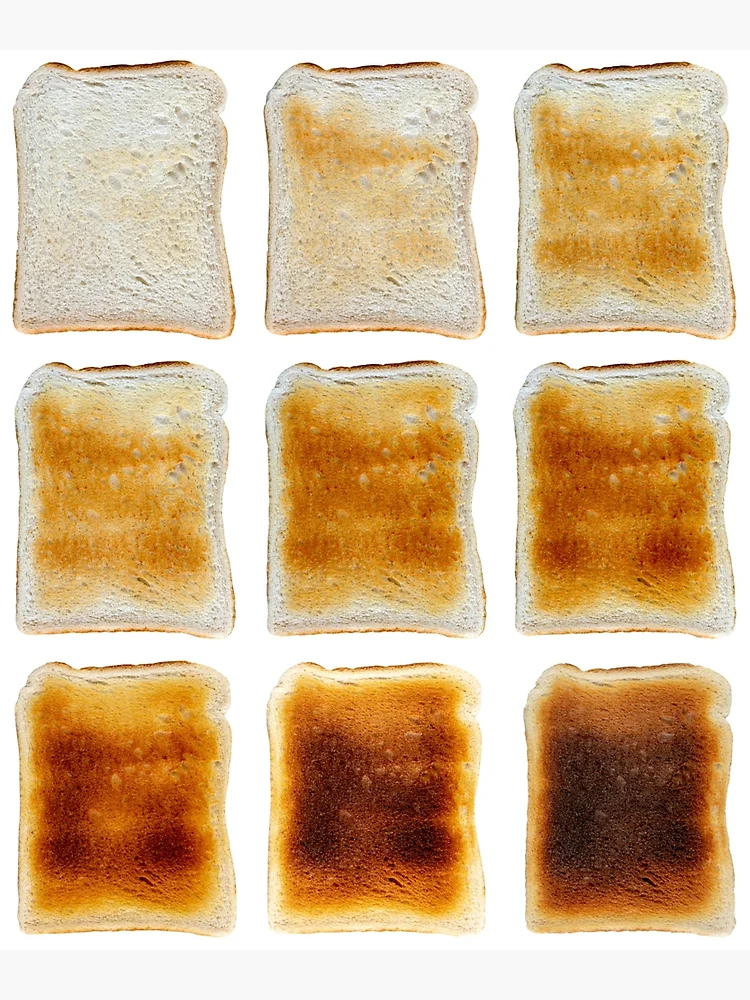 The 'burnt toast scale' goes viral online - so how do you like yours?