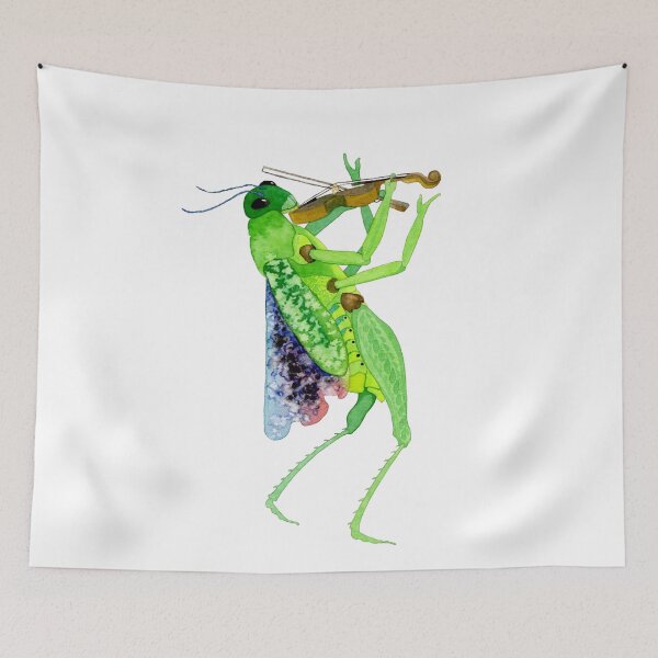 Item preview, Milkweed Locust Violinist designed and sold by AuntieBetty.