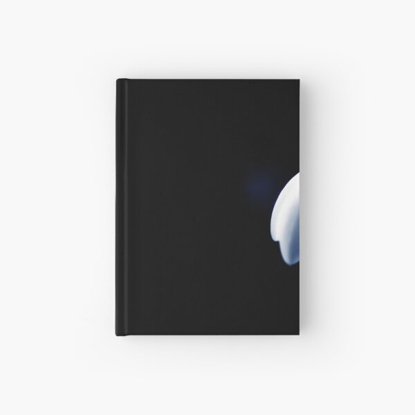 Cool white Snowdrop Hardcover Journal