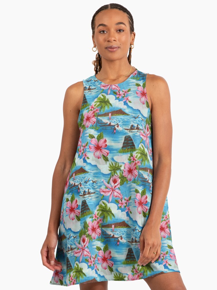 green emerald velvet dress Iluna Long Maxi V-Neck Rayon Hawaiian Dress