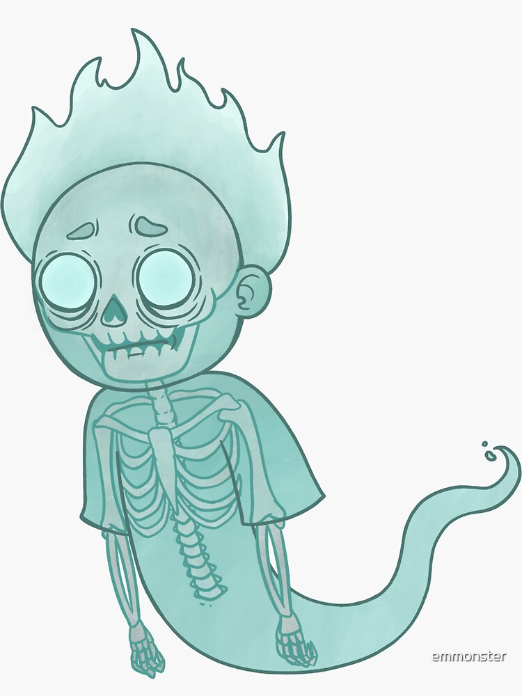 Ghost Morty by emmonster