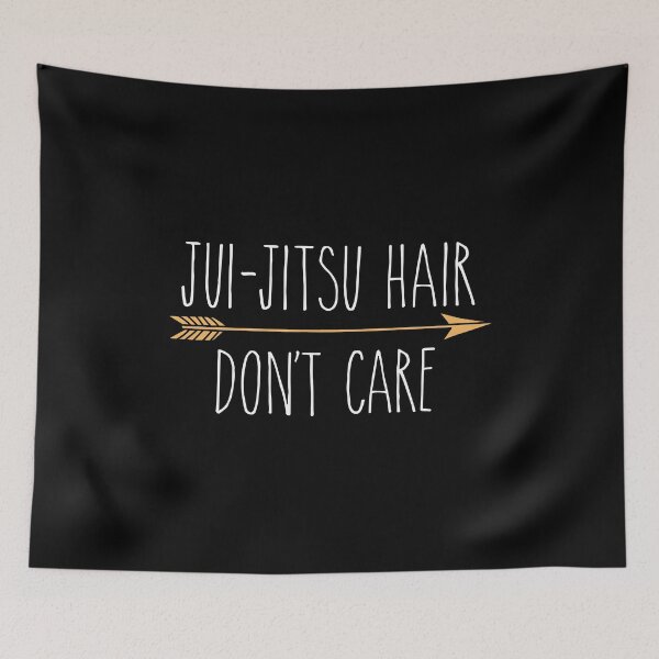 Item preview, Jui-Jitsu Hair Don't Care Cute Funny Jui-Jitsu Gift designed and sold by MintedFresh.