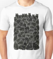 Suspicious Cats Slim Fit T-Shirt